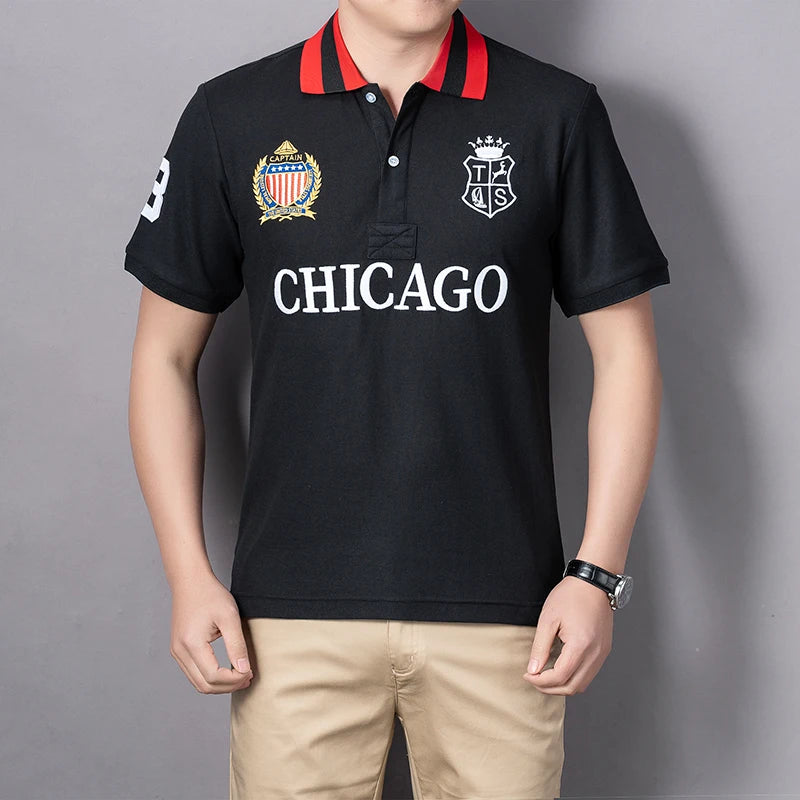 トップス POLO RALPH LAUREN CHICAGO POLO SHIRT M Milan, New York, Chicago, Los Angeles, Dubai | Custom Fit